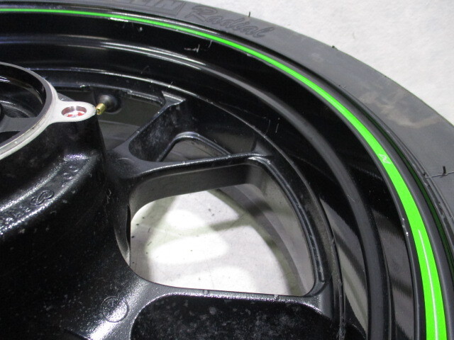 5★ZRX1200ダエグ用リアホイール519　純正.めくれ無.17×5.50.DAEG. 〔検索用〕ZX-6R.9R.10R.Z750.Z1000.GPZ900R.ZZR1100.ZXR