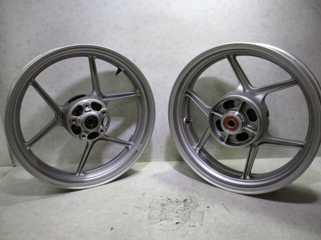 5★NINJA650系前后ホイール519　純正.めくれ無.17×3.50.17×4.50.〔検索用〕ニンジャ650R.1000.400.ER-6n.ER-6f.Versys650.ZX-6R.25R