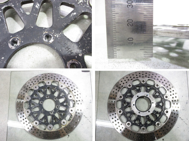 5★VFR400R用フロントディスクローター530　純正.NC30.296φ.検）CB400SF.NC39.42.31.CBR400RR.NC29.RVF400.VTR1000F.NSR250R