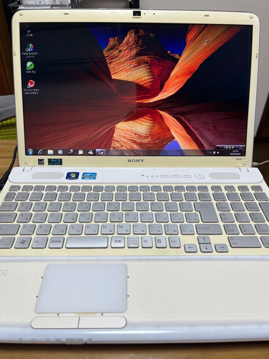 SONY VAIO CシリーズVPCCB PCG-71712N ジャンク SONY VAIO CシリーズVPCCB PCG-71712N ジャンク