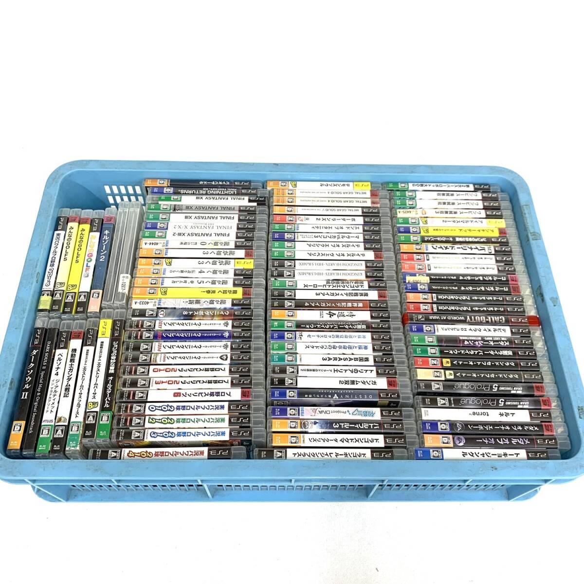 【中古?ジャンク品】1円? PS3 ソフトセット パワプロ2016 ダークソウル FF ウイイレ バイオハザード 他【要年齢確認(rèn)】 ：