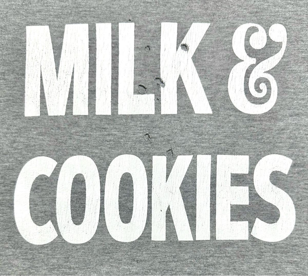 NUMBER (N)INE 2001SS Number Nine время период . след повреждение обработка MILK & COOKIES футболка переиздание archive. внизу ..01SS