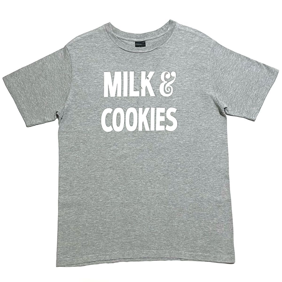 NUMBER (N)INE 2001SS Number Nine время период . след повреждение обработка MILK & COOKIES футболка переиздание archive. внизу ..01SS