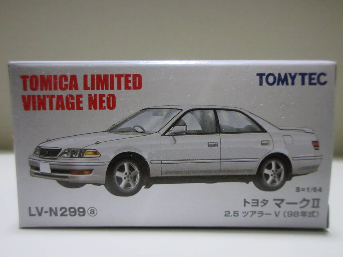 LV-N299a トヨタ マークII 2.5ツアラーV（白）98年式_画像1