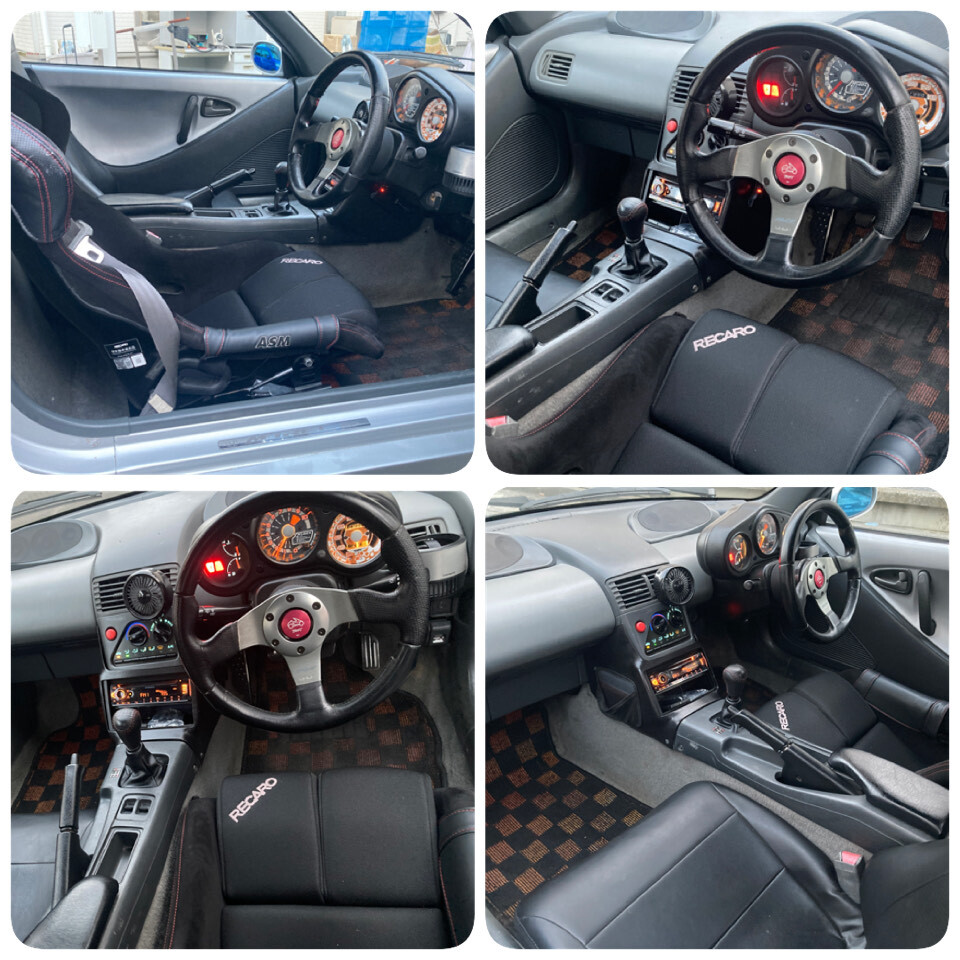 平成5年 　ホンダ ビート HONDA BEAT 車検R7年7月 5MT ETC オープンカー 軽自動(dòng)車 E-PP1　 MOMOステ,レカロ　可愛い,運(yùn)転楽しい　発送OK