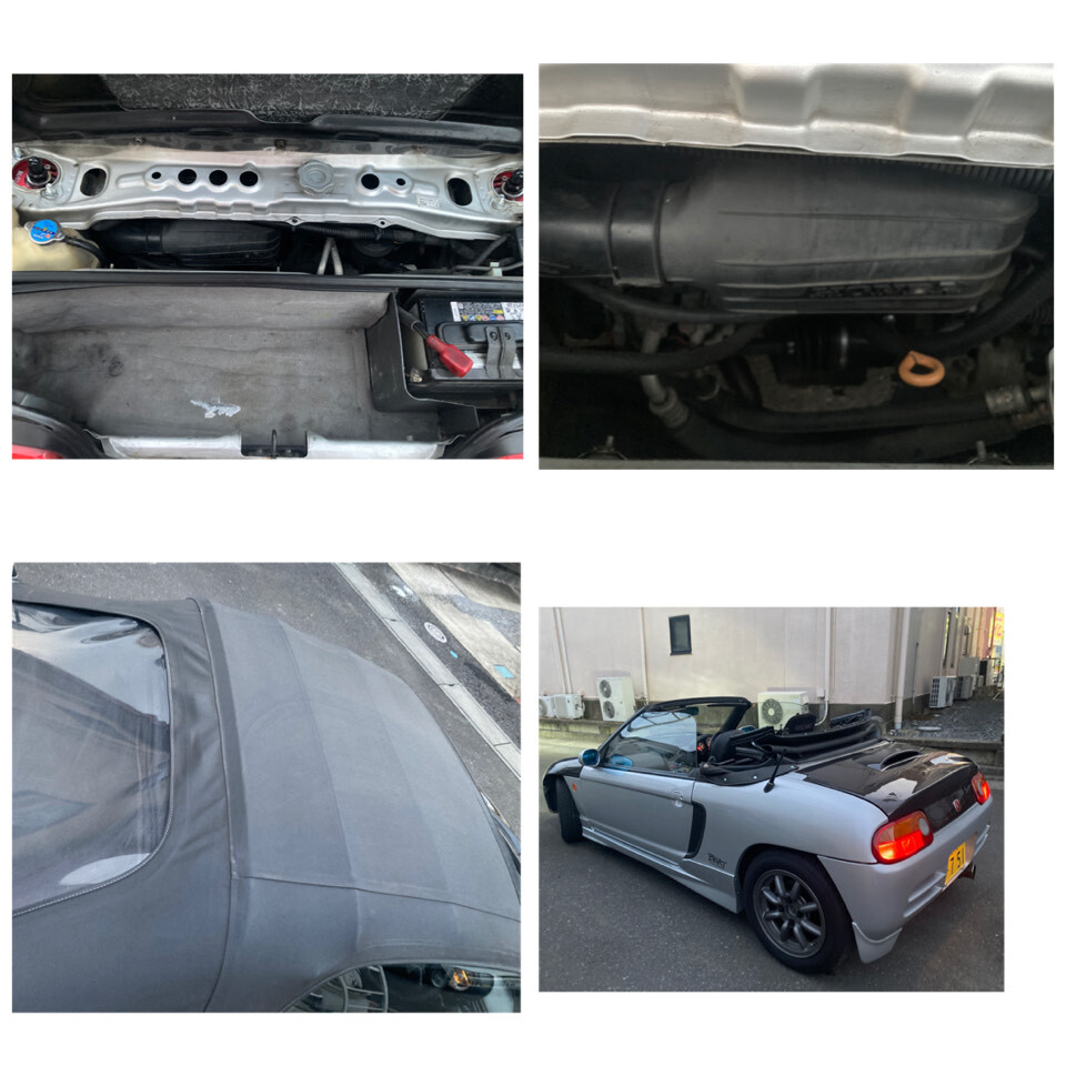 平成5年 　ホンダ ビート HONDA BEAT 車検R7年7月 5MT ETC オープンカー 軽自動(dòng)車 E-PP1　 MOMOステ,レカロ　可愛い,運(yùn)転楽しい　発送OK