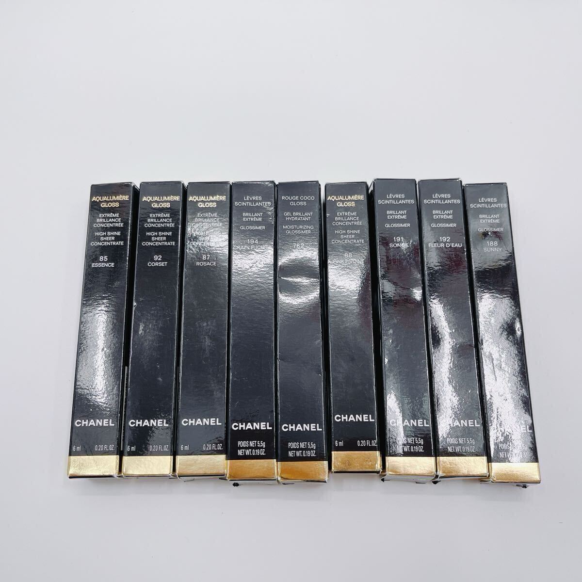 未使用品多數(shù) CHANEL 口紅 リップスティック グロス Dior アイシャドウ シャネルチャンス ミニ香水 コスメ 化粧品 現(xiàn)狀 14點おまとめ 