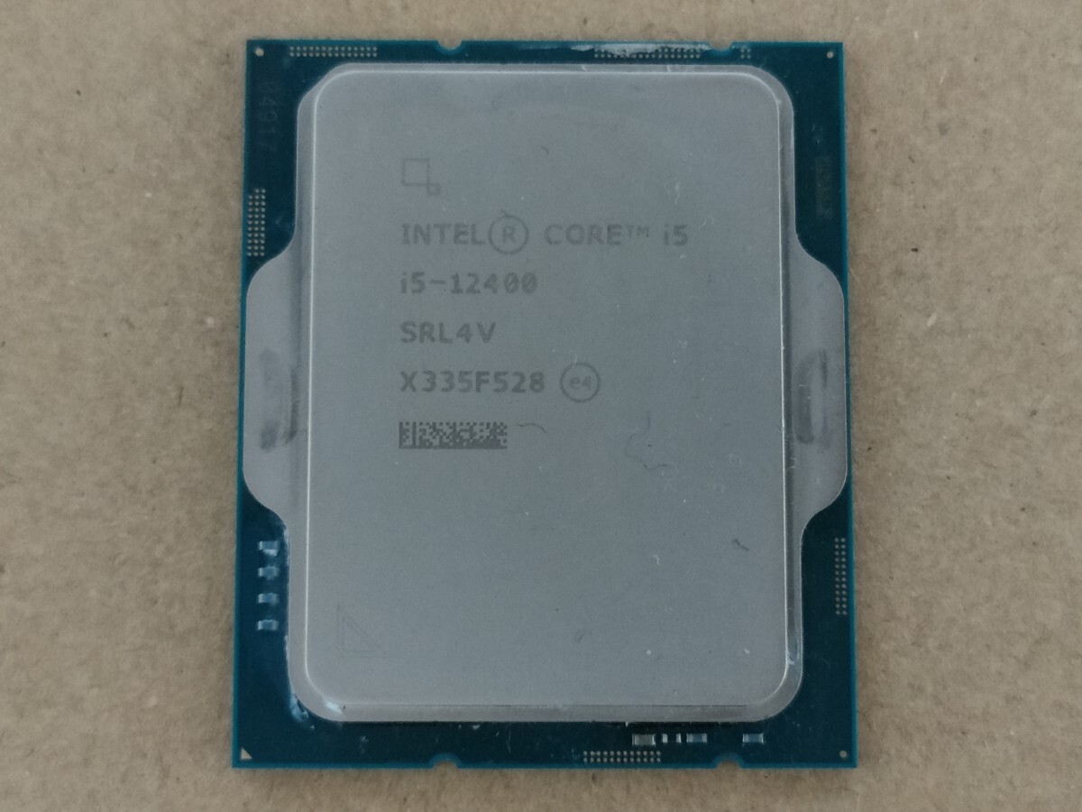 Intel Core i5-12400 【CPU】