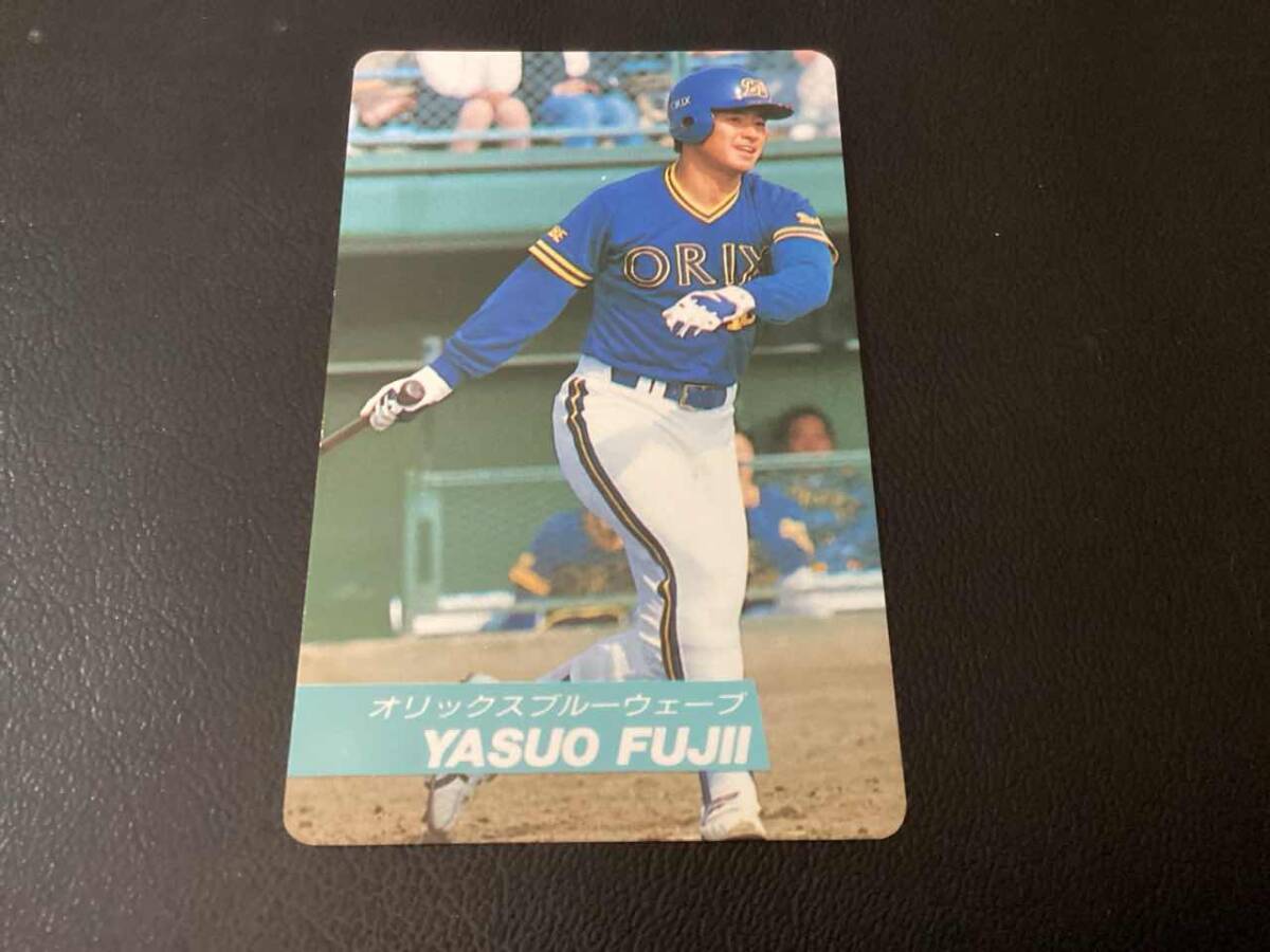 良品　カルビー92年　藤井（オリックス）No.149　プロ野球カード