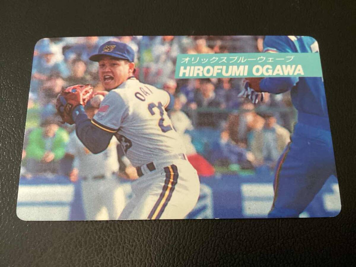 良品　カルビー92年　小川（オリックス）No.11　プロ野球カード