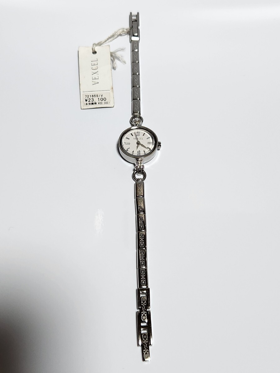 V новый товар не использовался / VEXCELvek cell женские наручные часы часы браслет циферблат White Butterfly . цвет серебряный кварц 