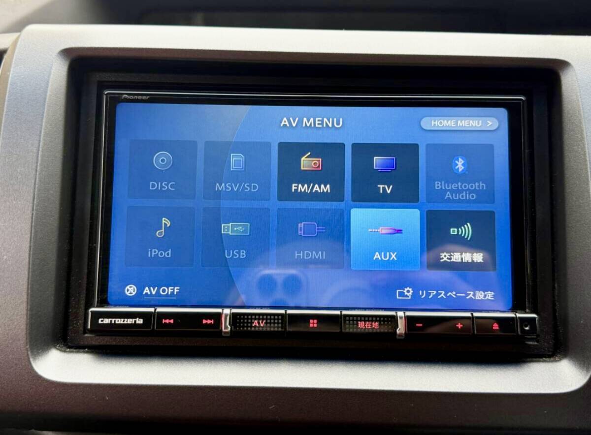 Carrozzeria/AVIC-RZ712/ карта данные 2021 год / Memory Navi / рабочее состояние подтверждено /Bluetooth/CD/DVD/ цифровое радиовещание Carozzeria бесплатная доставка 