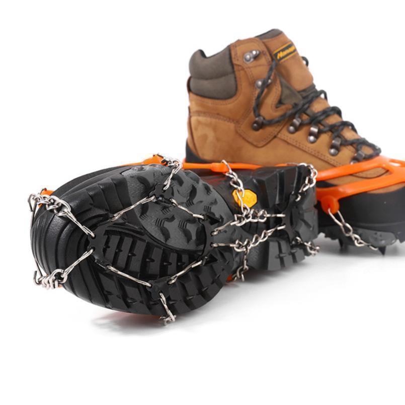 チェーンアイゼン スパイク 登山 10本爪 22.5～27.5cm 2c11