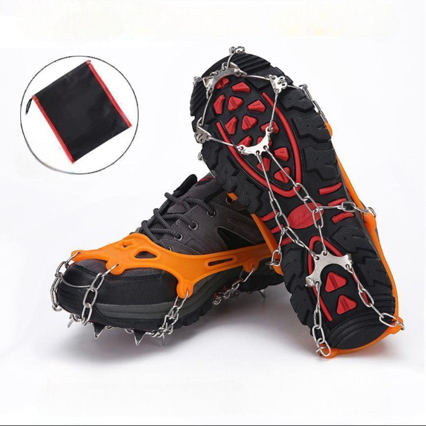 チェーンアイゼン スパイク 登山 10本爪 22.5～27.5cm 2c11