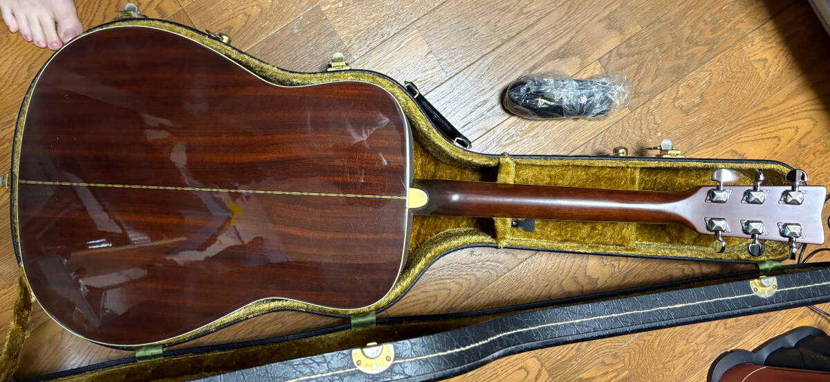 FG-420A YAMAHA акустическая гитара вилка гитара жесткий чехол имеется 