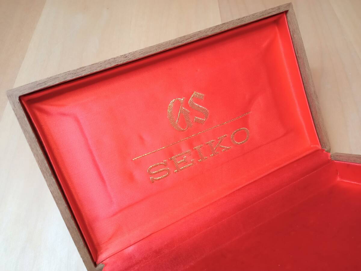 ? GS　グランド　セイコー　木箱　空箱　箱 ボックス （仕切り板なし）? ?　GS GRAND SEIKO　BOX