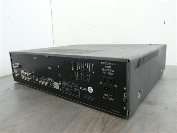 録再OK/AVコード付屬☆SONY/ソニー☆Hi8/VHS Wデッキ☆WV-H6 管N26714 #