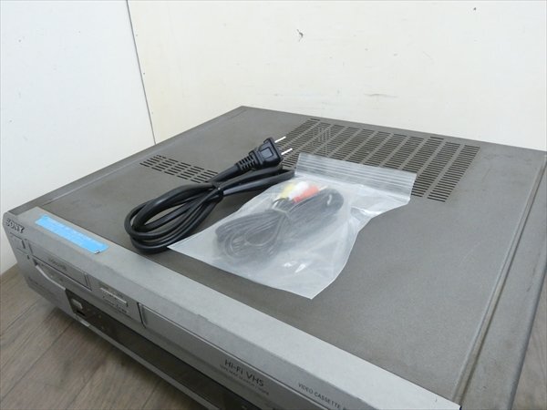 録再OK/AVコード付屬☆SONY/ソニー☆Hi8/VHS Wデッキ☆WV-H6 管N26714 #
