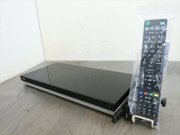 1TB☆17年☆ソニー/SONY☆HDD/BDレコーダー☆BDZ-ZT1000☆リモコン付☆3番組同時(shí)録畫(huà)/3D対応機(jī) 管CX30745