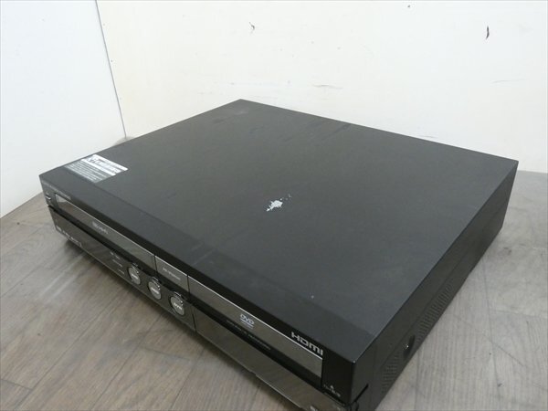 シャープ/SHARP☆HDD/DVDレコーダー/VHS☆DV-ACV52☆リモコン付 管CX30665