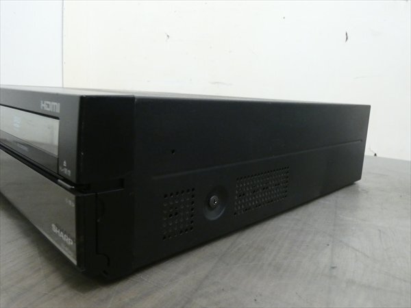 シャープ/SHARP☆HDD/DVDレコーダー/VHS☆DV-ACV52☆リモコン付 管CX30665