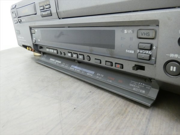 録再OK/AVコード付屬☆SONY/ソニー☆Hi8/VHS Wデッキ☆WV-ST1 管N26786 #