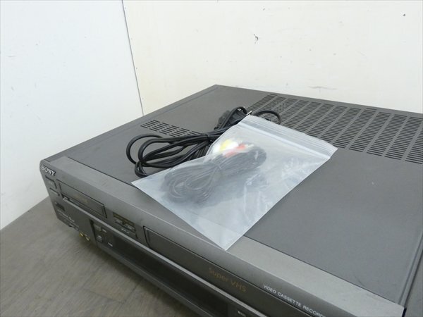録再OK/AVコード付屬☆SONY/ソニー☆Hi8/VHS Wデッキ☆WV-ST1 管N26786 #