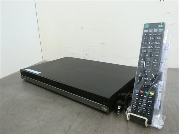 1TB☆12年☆ソニー/SONY☆HDD/BDレコーダー☆BDZ-AT950W☆リモコン付☆2番組同時録畫☆3D対応機 管CX30954