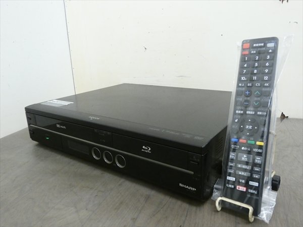半額満載！スーパーSALE グランドセール！ シャープ/SHARP☆HDD/BDレコーダー/VHS☆BD-HDV22☆ビデオ レコーダー