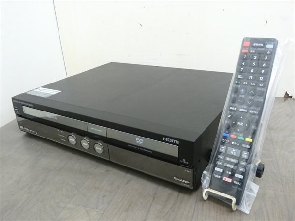 10年☆シャープ/SHARP☆HDD/DVDレコーダー/VHS☆DV-ACV52