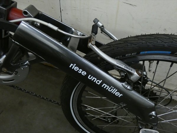 大坂発☆rm/r&m☆折り畳み自転車/ミニベロ☆BD-1 管N26849 #