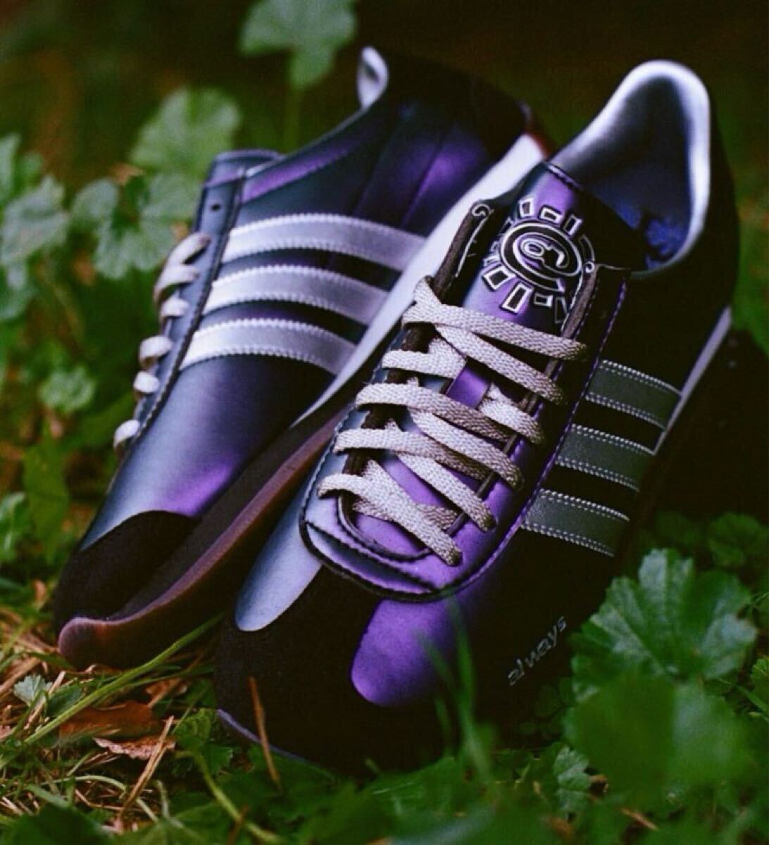 ALWAYS × ADIDAS ORIGINALS COUNTRY PURPLE JH9100オールウェイズ×アディダス カントリー コラボ ALWAYS DO WHAT YOU SHOULD DO 26.5cm