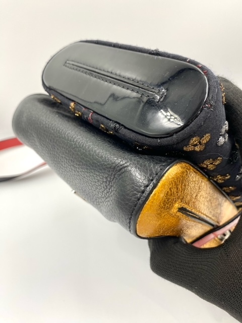 F7-6-29 Christian Louboutin クリスチャン ルブタン ボディバッグ ショルダーバッグ ショルダーバック レザー 本革 メンズ 保管品