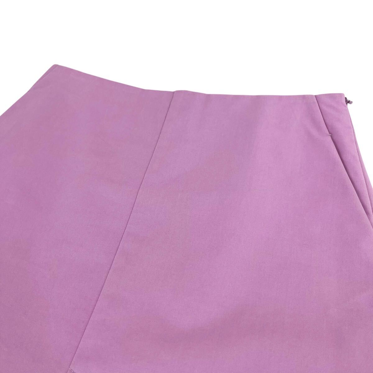 ドロワーDrawer コットンフレアスカート パープル 【紫】size36【S】M5Q515