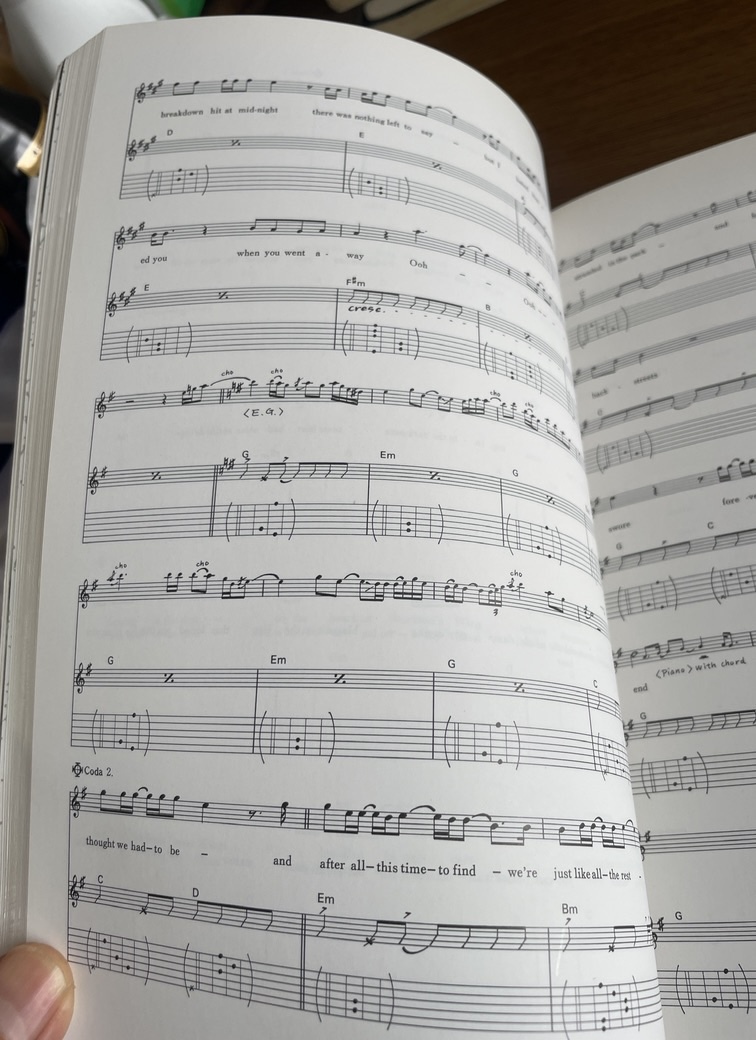 ★ ブルーススプリングスティーン & E ストリートバンド LIVE1975-85 タブ譜 楽譜 ギタースコア Bruce Springsteen ライヴ ライブ_画像6