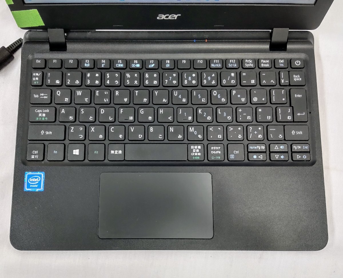 ME2102C【ジャンク現(xiàn)狀品】 acer Aspire ES1-132 CPU: Intel(R)celelon(R) N3350@1.10GHz SSD:128GB メモリ：4GB N