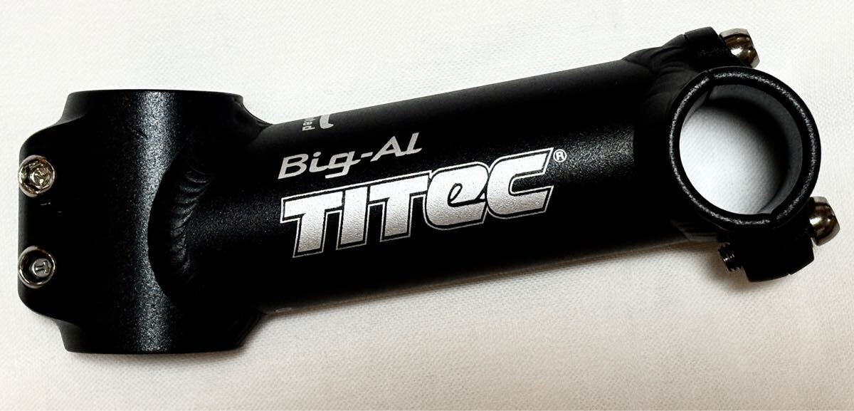 TITEC（タイテック）　BIG-AL（ビッグ・アル）　アルミ・アヘッドステム 115x５°　ブラック_画像1