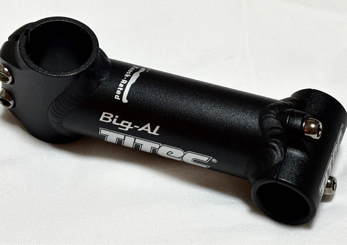TITEC（タイテック）　BIG-AL（ビッグ・アル）　アルミ・アヘッドステム 115x５°　ブラック_画像2