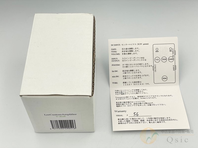 [美品] Lee Custom Amplifier V-808 汎用性に優(yōu)れたOD [QLM99]【梅田店在庫】