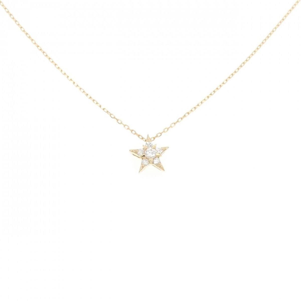 スタージュエリー スター オブ スターズ ネックレス 0.06CT
