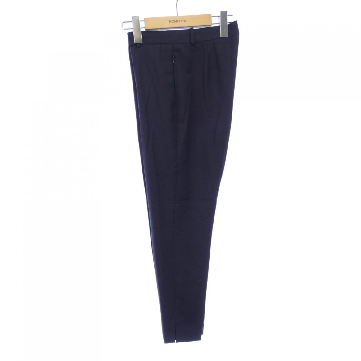 Theory パンツ 日本産 made in Japan セオリー 日本製 リネン混 ワイドパンツ スラックス ベージュ