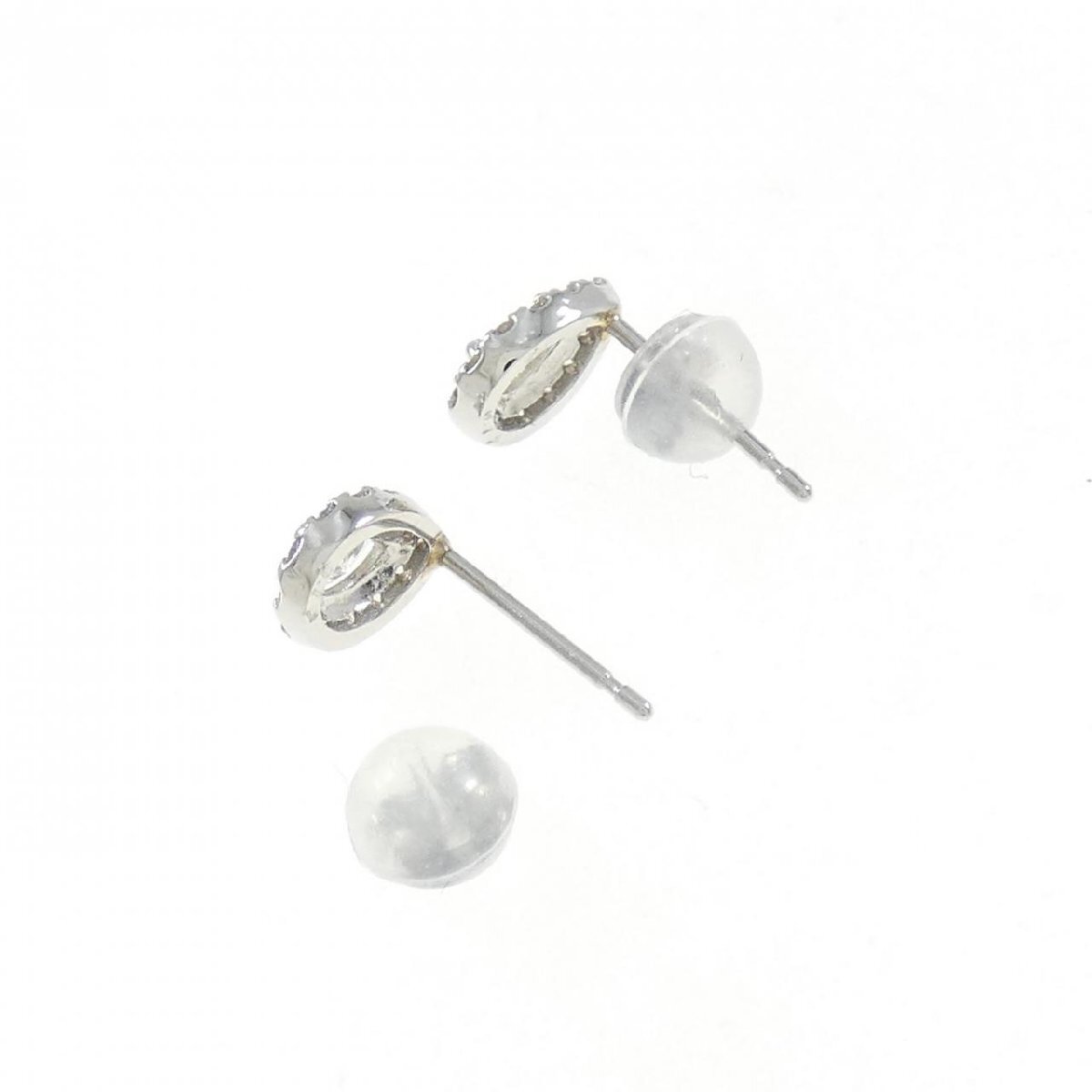 【新品】PT900 ダイヤモンド ピアス 0.34CT