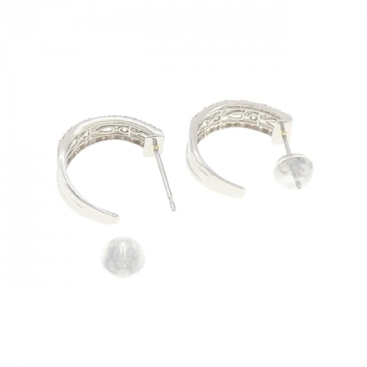 【新品】PT900 ダイヤモンド ピアス 0.60CT