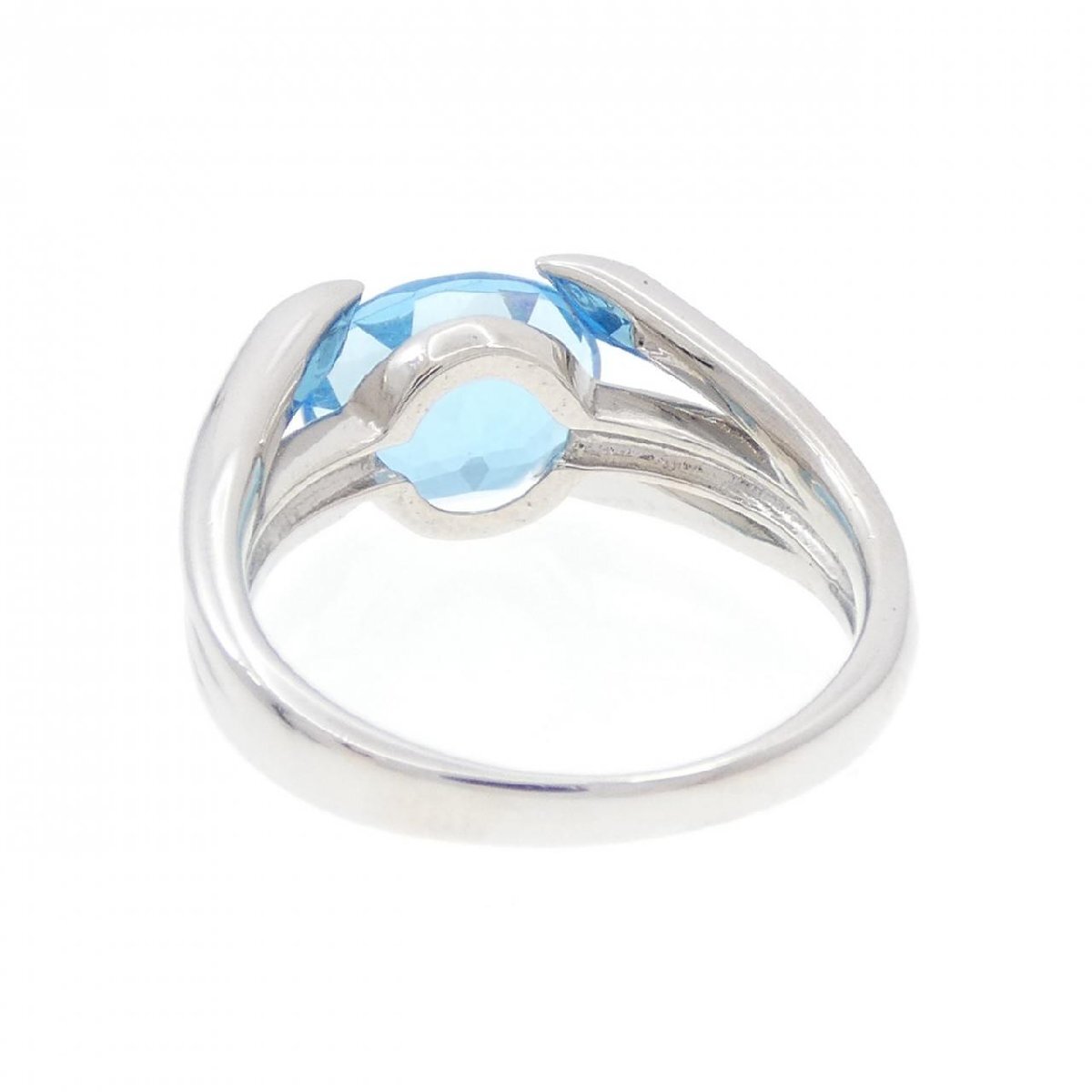 PT900 ブルートパーズ リング 3.36CT