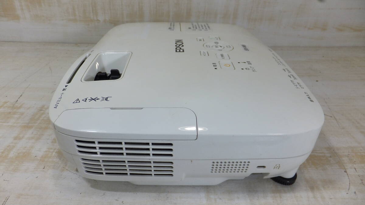 EPSON EB-W8 プロジェクター /ランプ使用 853H EPSON プロジェクター EB-W8 ランプ時間220h⁄10h 動作品 短焦点