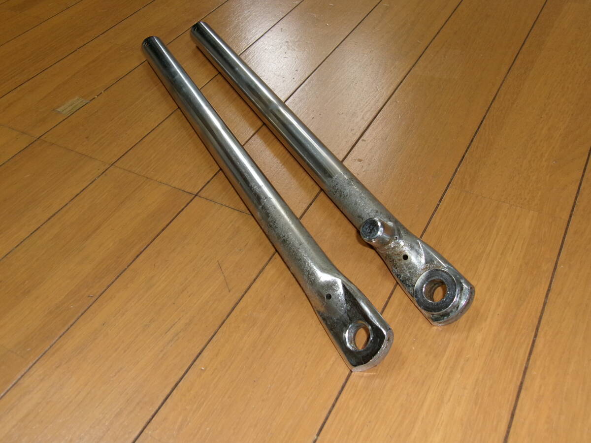 ☆けっこう綺麗☆希少当時物 純正ダックスフォークインナー腰下ノーマル長☆ 送料無料 けっこう綺麗 希少当時物 純正ダックスフォーク