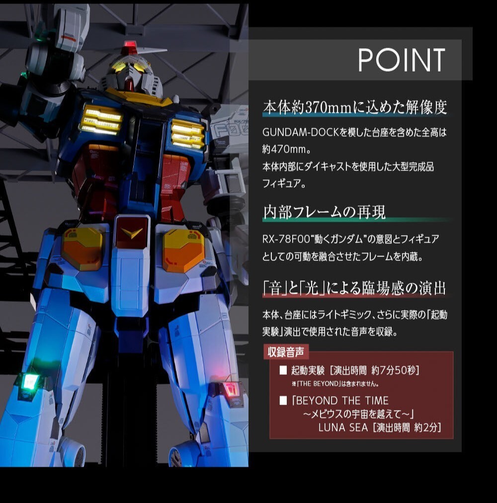 抽選販売】DX超合金 GUNDAM FACTORY YOKOHAMA RX-78F00 GUNDAM