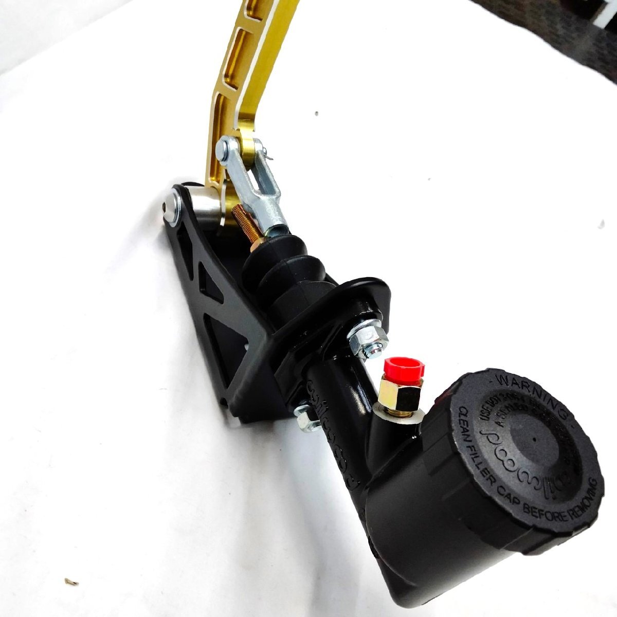 SIKKY 油圧サイドブレーキ Pull-Back Style HEB-1-13 ゴールド / wilwood マスターシリンダー 260-15098 2點セット