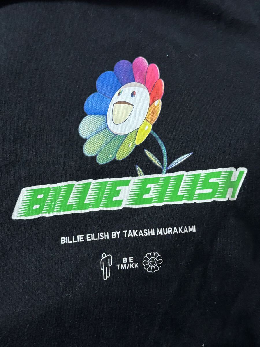 UNIQLO × 村上隆 × ビリーアイリッシュ Tシャツ XL ブラック 花