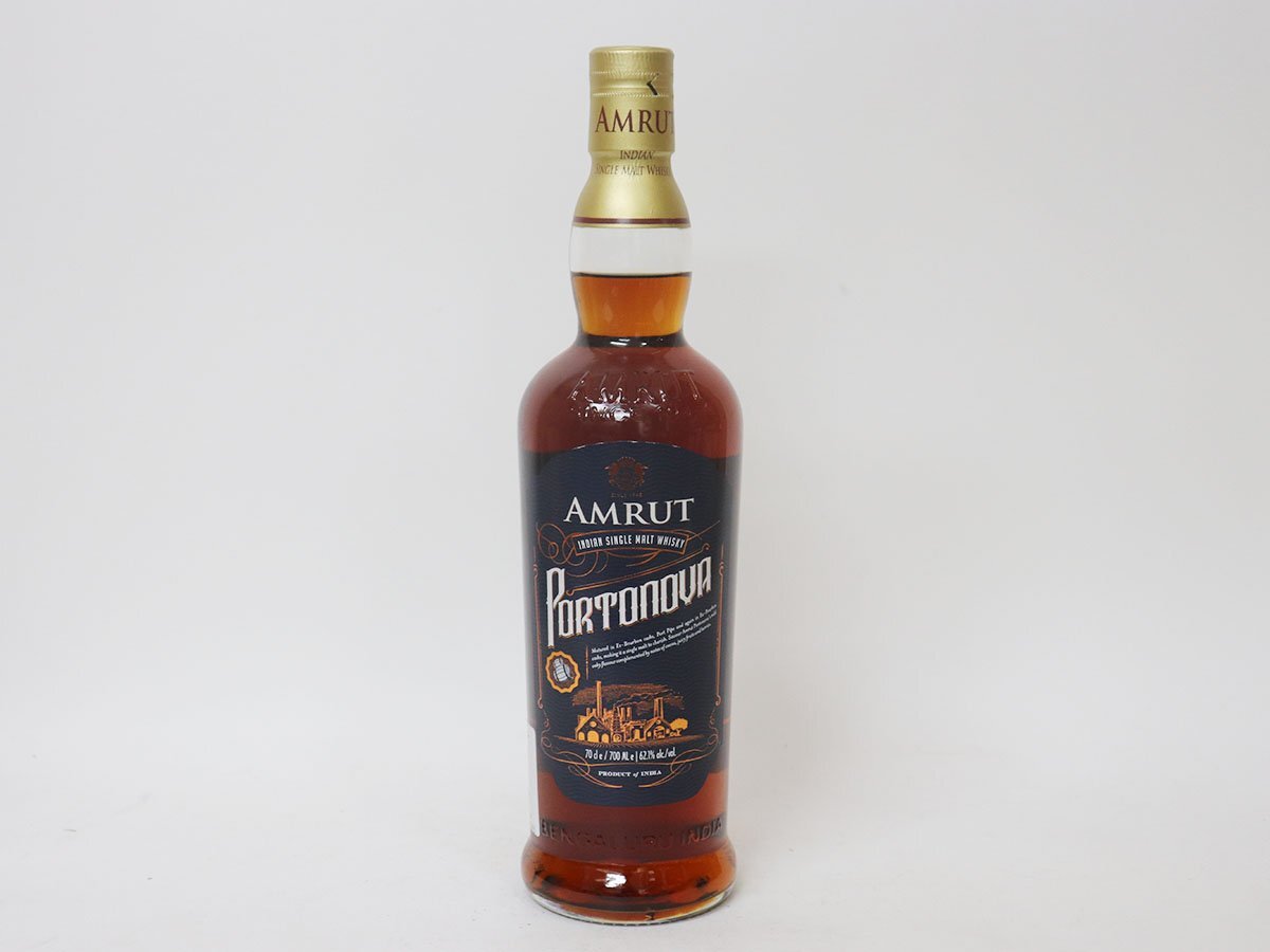 ★アムルット ポートノヴァ インディアン シングルモルト ウイスキー インド AMRUT *箱付［度數(shù):62.1% 內(nèi)容量:700ml］